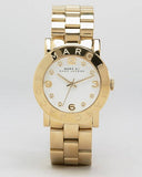 Marc Jacobs Amy White Dial Gold Steel Strap Watch for Women - MBM3056 Buy Now By Marc Jacobs