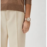 Michael Kors Sidney Multifunction White Dial Pink Silicone Strap Watch For Women - MK7222 Buy Now By Michael Kors