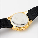 Guess Trophy Multifunction Black Dial Black Rubber Strap Watch for Men - GW0333G2 Buy Now By Guess