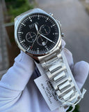 Hugo Boss Pioneer Black Dial Silver Steel Strap Watch for Men - 1513712 Buy Now By Hugo Boss