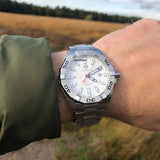 Tag Heuer Aquaracer Quartz White Dial Silver Steel Strap Watch for Men - WBD1111.BA0928 Buy Now By Tag Heuer