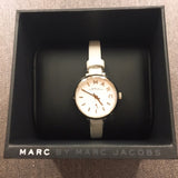 Marc Jacobs Sally White Dial White Leather Strap Watch for Women - MBM1350 Buy Now By Marc Jacobs