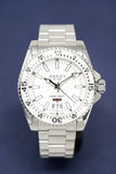 Gucci Dive Quartz White Dial Silver Steel Strap Watch for Men - YA136302 Buy Now By Gucci