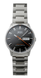 Mido Commander II Automatic Chronometer Grey Dial Silver Steel Strap Watch For Men - M021.431.11.061.01 Buy Now By Mido