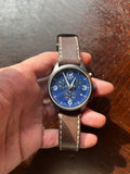 Tissot Chrono XL Blue Dial Brown Leather Strap Watch For Men - T116.617.36.047.00 Buy Now By Tissot
