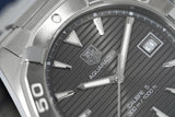 Tag Heuer Aquaracer Automatic Anthracite Grey Dial Silver Steel Strap Watch for Men - WAY2113.BA0928 Buy Now By Tag Heuer