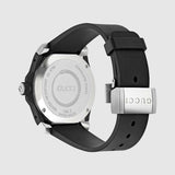 Gucci Dive Quartz Kingsnake Black Dial Black Rubber Strap Watch For Men - YA136217 Buy Now By Gucci