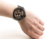 Michael Kors Wren Chronograph Gold Diamonds Dial Black Steel Strap Watch for Women - MK5879 Buy Now By Michael Kors