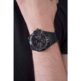 Guess Zeus Multifunction Crystals Black Dial Black Silicone Strap Watch For Men - GW0208G5 Buy Now By Guess