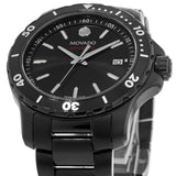 Movado Series 800 Black Dial Black Steel Strap Watch For Men - 2600143 Buy Now By Movado