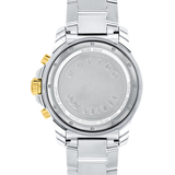 Movado Series 800 Chronograph Black Dial Two Tone Steel Strap Watch For Men - 2600146 Buy Now By Movado