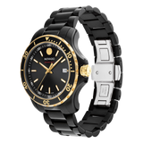 Movado Series 800 Black Dial Black Steel Strap Watch For Men - 2600161 Buy Now By Movado