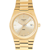 Tissot PRX Gold Dial Gold Steel Strap Watch for Men - T137.210.33.021.00 Buy Now By Tissot