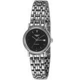 Longines Presence 25.5mm Automatic Black Dial Silver Steel Strap Watch for Women - L4.321.4.52.6 Buy Now By Longines