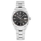 Tissot Gentleman Powermatic 80 Silicium Black Dial Silver Steel Strap Watch For Men - T127.407.11.061.01 Buy Now By Tissot
