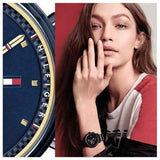 Tommy Hilfiger Blake Blue Dial Blue Steel Strap Watch for Women - 1781893 Buy Now By Tommy Hilfiger