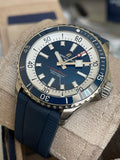 Breitling Superocean Automatic 42mm Blue Dial Blue Rubber Strap Watch for Men - A17375E71C1S1 Buy Now By Breitling
