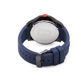 Tommy Hilfiger Cole Black Dial Blue Rubber Strap Watch for Men - 1790984 Buy Now By Tommy Hilfiger