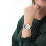 Tommy Hilfiger Jenna Quartz White Dial Gold Steel Strap Watch for Women - 1782069 Buy Now By Tommy Hilfiger