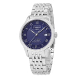 Tissot Le Locle Powermatic 80 Blue Dial Silver Steel Strap Watch For Men - T006.407.11.043.00 Buy Now By Tissot