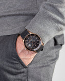 Maserati SFIDA Automatic Black Dial Black Rubber Strap Watch For Men - R8821140001 Buy Now By Maserati