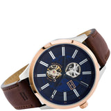 Tommy Hilfiger Spencer Blue Dial Brown Leather Strap Watch for Men - 1791642 Buy Now By Tommy Hilfiger