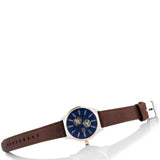 Tommy Hilfiger Spencer Blue Dial Brown Leather Strap Watch for Men - 1791642 Buy Now By Tommy Hilfiger
