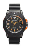 Emporio Armani Sportivo Quartz Black Dial Black Silicone Strap Watch For Men - AR5969 Buy Now By Emporio Armani