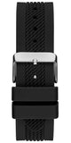 Guess Delta Black Dial Black Silicone Strap Watch for Men - GW0051G1 Buy Now By Guess
