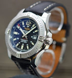 Breitling Colt Automatic 44mm Black Dial Leather Strap Mens Watch - A1738811/BD44/435X Buy Now By Breitling