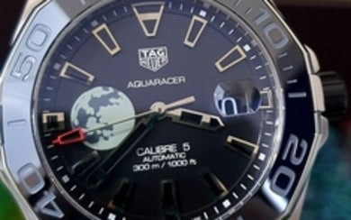 Tag Heuer Aquaracer Moon Black Dial Watch for Men - WAY201J.FC6370 Buy Now By Tag Heuer