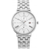 Tommy Hilfiger Jenna Quartz White Dial Silver Steel Strap Watch for Women - 1782068 Buy Now By Tommy Hilfiger