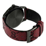 Gucci G Timeless Ghost Red Dial Red Leather Strap Watch For Men - YA1264023 Buy Now By Gucci