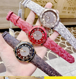 Michael Kors Runway Quartz Black Dial Brown Leather Strap Watch For Women - MK6979 Buy Now By Michael Kors