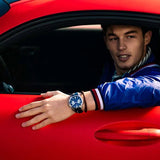 Tommy Hilfiger Decker Blue Dial Blue Rubber Strap Watch for Men - 1791476 Buy Now By Tommy Hilfiger