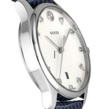 Gucci G-Timeless Signature Mother of Pearl Star Dial Blue Watch For Women - YA126588 Buy Now By Gucci