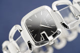 Gucci G Gucci Black Dial Silver Steel Strap Watch For Women - YA125407 Buy Now By Gucci