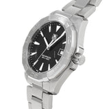 Tag Heuer Aquaracer Quartz Black Dial Silver Steel Strap Watch for Men - WAY1110.BA0928 Buy Now By Tag Heuer