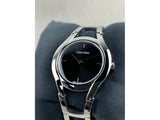 Calvin Klein Class Black Dial Silver Steel Strap Watch for Women - K6R23121 Buy Now By Calvin Klein