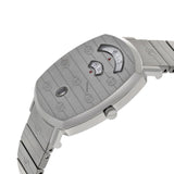 Gucci Grip Quartz Silver Dial Silver Steel Strap Watch For Women - YA157401 Buy Now By Gucci