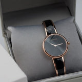 Calvin Klein Seduce Black Dial Two Tone Steel Strap Watch for Women - K4E2N611 Buy Now By Calvin Klein