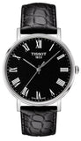 Tissot T Classic Dream Black Dial Black Leather Strap Watch for Men - T122.410.16.053.00 Buy Now By Tissot