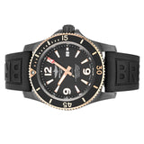 Breitling Superocean Automatic 46mm Black Dial Black Rubber Strap Watch for Men - U17368221B1S1 Buy Now By Breitling