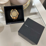Marc Jacobs Henry Gold Dial Gold Steel Strap Watch for Women - MBM3292 Buy Now By Marc Jacobs