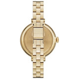 Marc Jacobs Sally Blue Dial Gold Steel Strap Watch for Women - MBM3366 Buy Now By Marc Jacobs