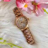 Burberry The Classic Rose Gold Dial Rose Gold Steel Strap Watch for Women - BU10116 Buy Now By Burberry