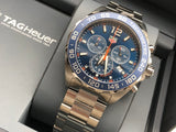 Tag Heuer Formula 1 Chronograph Blue Dial Silver Steel Strap Watch for Men - CAZ1014.BA0842 Buy Now By Tag Heuer