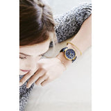 Michael Kors Sawyer Blue Dial Blue Leather Strap Watch for Women - MK2425 Buy Now By Michael Kors