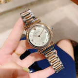 Versace V-Motif Silver Dial Two Tone Steel Strap Watch for Women - VERE00718 Buy Now By Versace