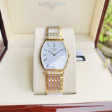 Longines La Grande Classique de Longines Tonneau 22 Gold Watch for Women - L4.205.2.11.7 Buy Now By Longines